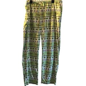 Star Wars Mandalorian The Child Pajama Pants XXL Loungewear Sleep